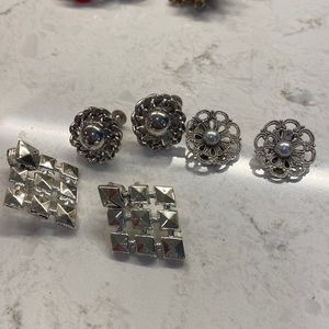 Lot of 3 vintage earrings